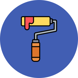 Paint roller icon