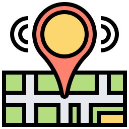 geographisches positionierungs system icon