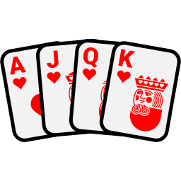 Playing cards icon