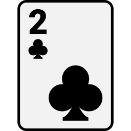 Two of clubs icon