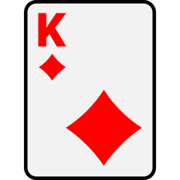 King of diamonds icon