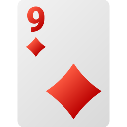 Nine of diamonds icon