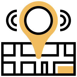 geographisches positionierungs system icon