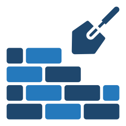 Bricklaying icon