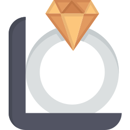 Engagement ring icon