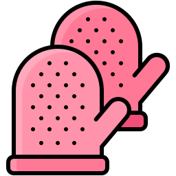 Kitchen gloves icon