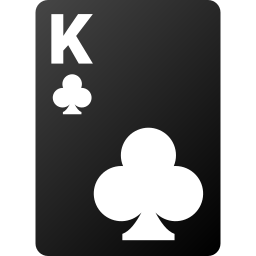 King of clubs icon