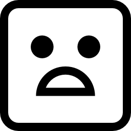 Sad icon