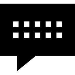 Speech bubble icon