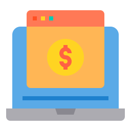 Online payment icon