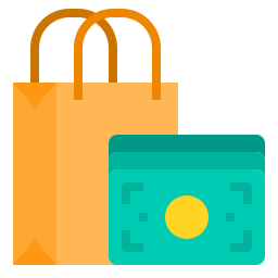 Shopping bag icon