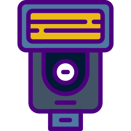 Camera flash icon