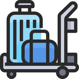 Airport cart icon