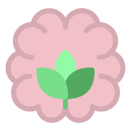 Eco brain icon