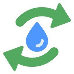 Water energy icon