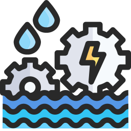 Hydroelectricity icon