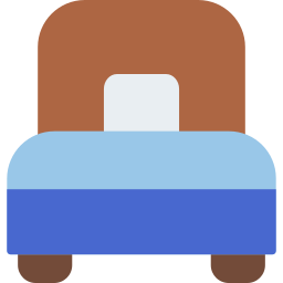 Single bed icon