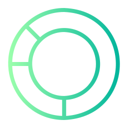 diagramme circulaire Icône