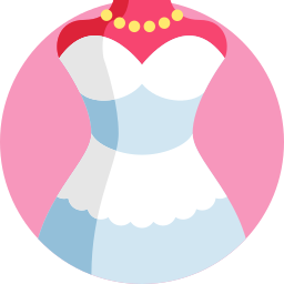 Wedding dress icon