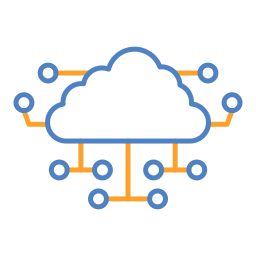 computação em nuvem Ícone