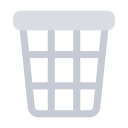 Laundry basket icon