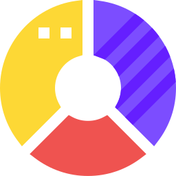 diagramme circulaire Icône