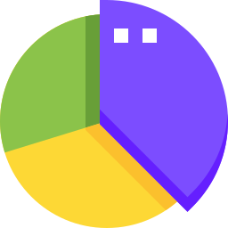 diagramme circulaire Icône