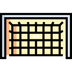 Football goal icon