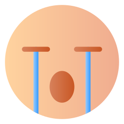 Crying icon