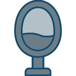 Egg chair icon