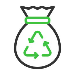 Recycle bag icon