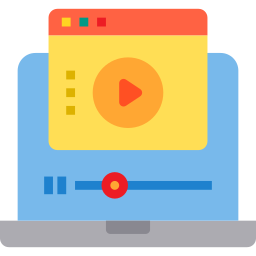 Video lesson icon