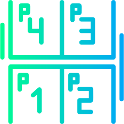 espaço de estacionamento Ícone