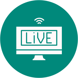 live-streaming icon