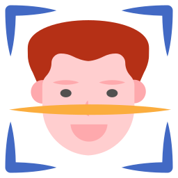 Face recognition icon