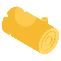 Wooden logging icon