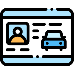 Driver license icon