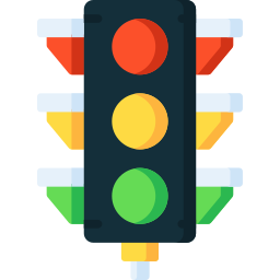 Traffic light icon