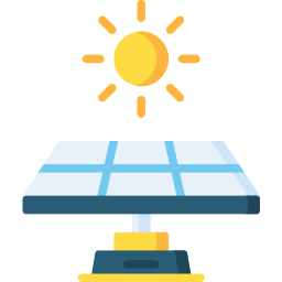 Solar panel icon