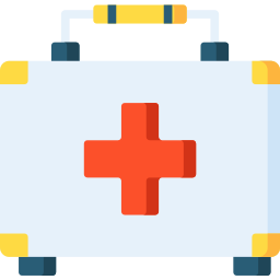 First aid kit icon