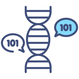 Genetic code icon