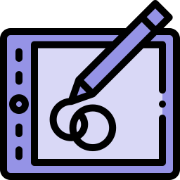 Graphic tablet icon