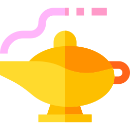 Magic lamp icon