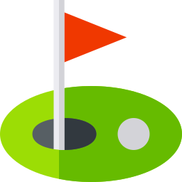 le golf Icône