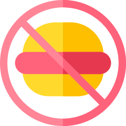 No fast food icon