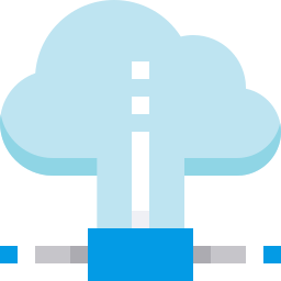 Cloud computing icon