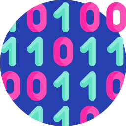 Binary code icon