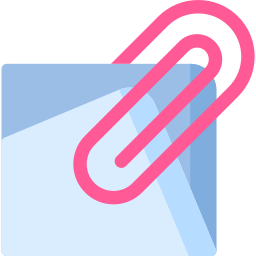 Paper clip icon