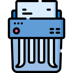 Paper shredder icon