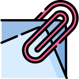 Paper clip icon